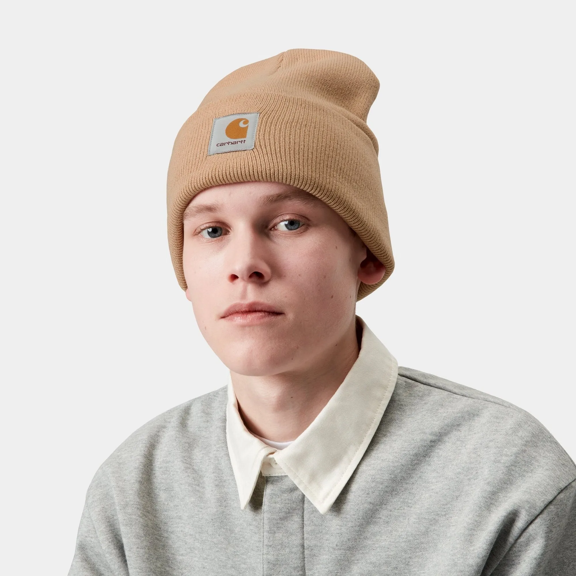 Acrylic Watch Hat | Dusty Hamilton Brown Carhartt WIP