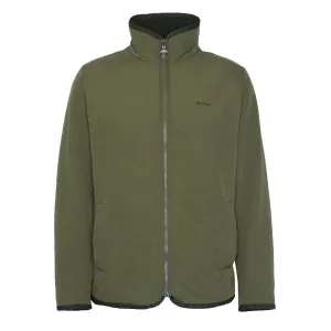 Barbour Reversible Fleece Jacket Fern
