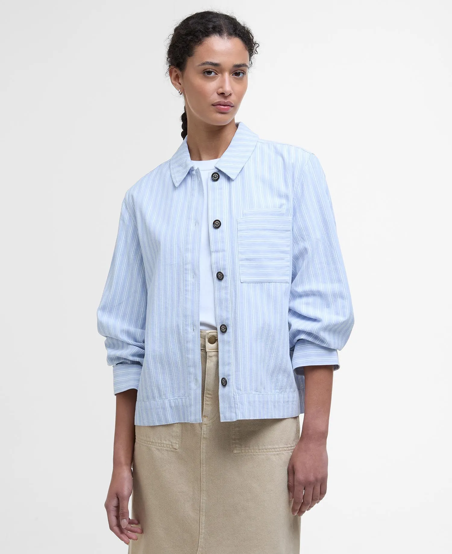 Barbour Womens June overshirt - Blue