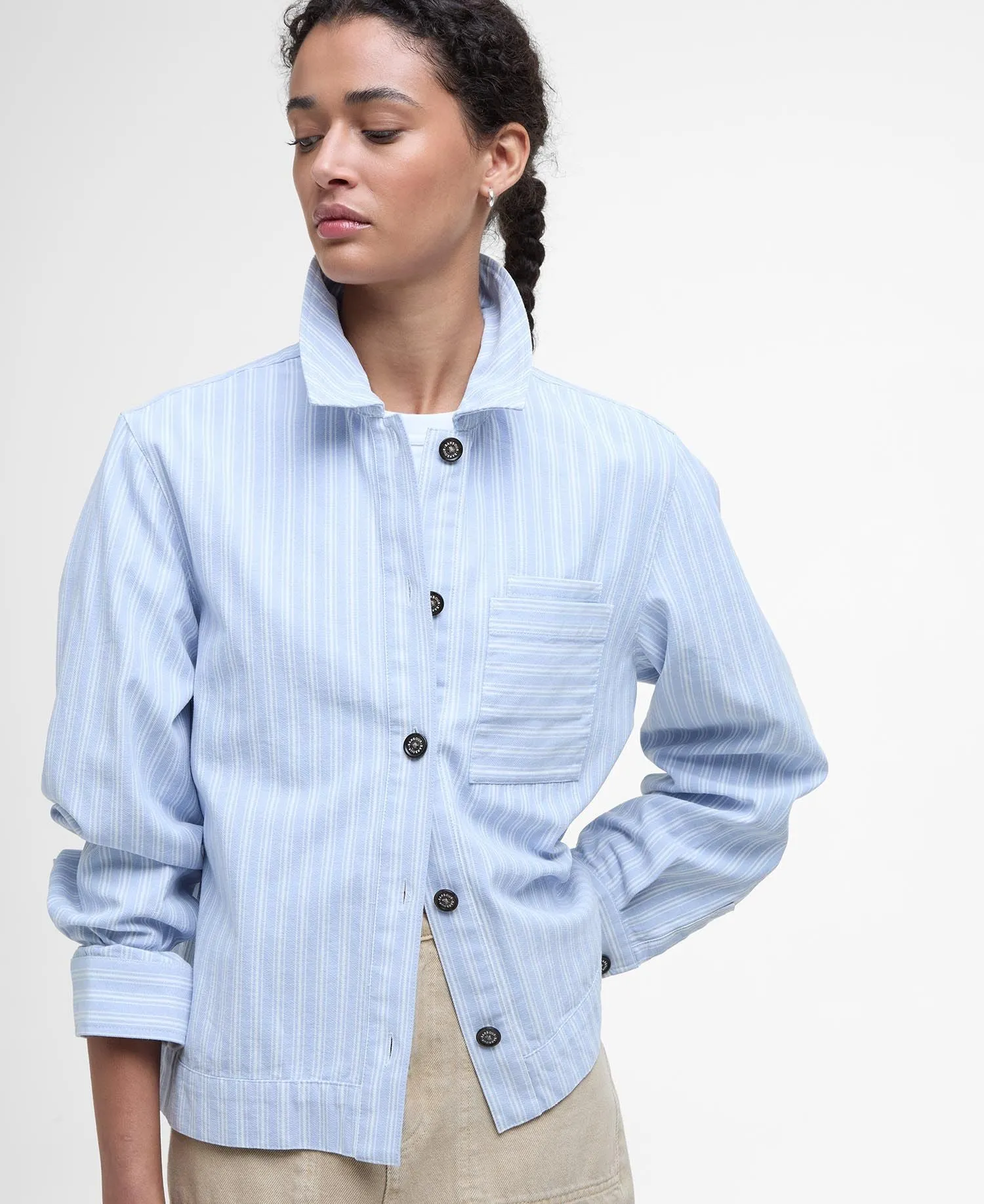 Barbour Womens June overshirt - Blue