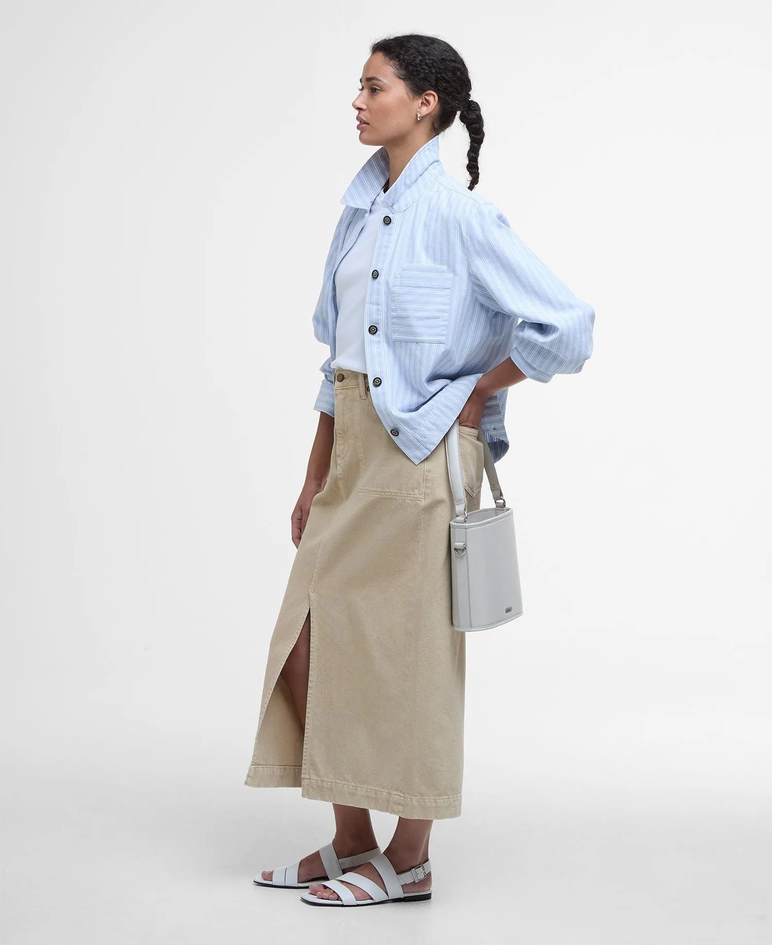 Barbour Womens June overshirt - Blue