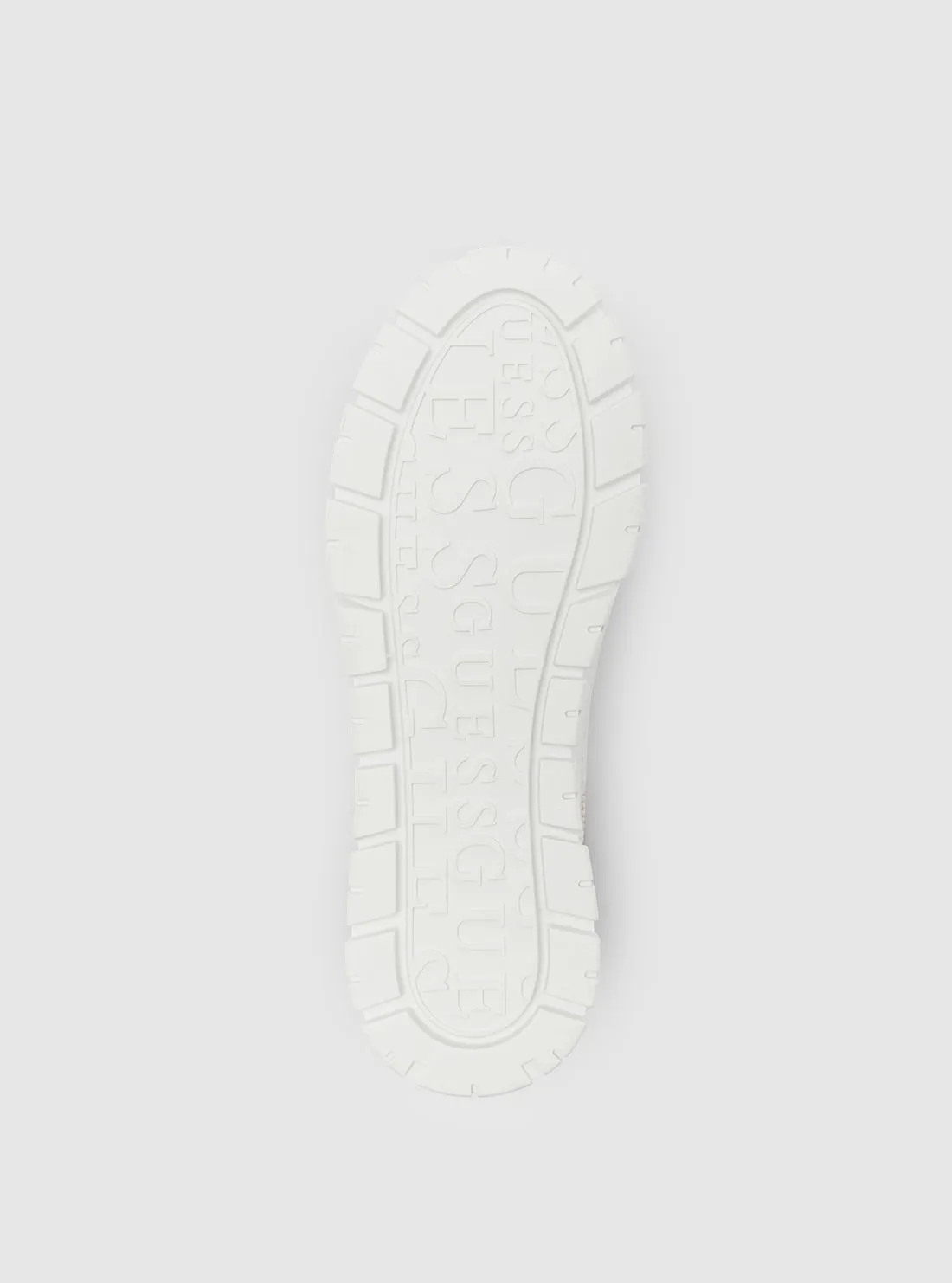 Beige Logo Chunky Lo-Top Sneakers Guess