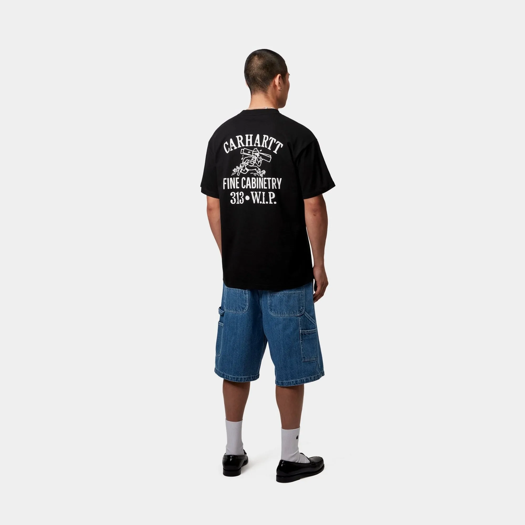 Cabinetry T-Shirt | Black / White Carhartt WIP