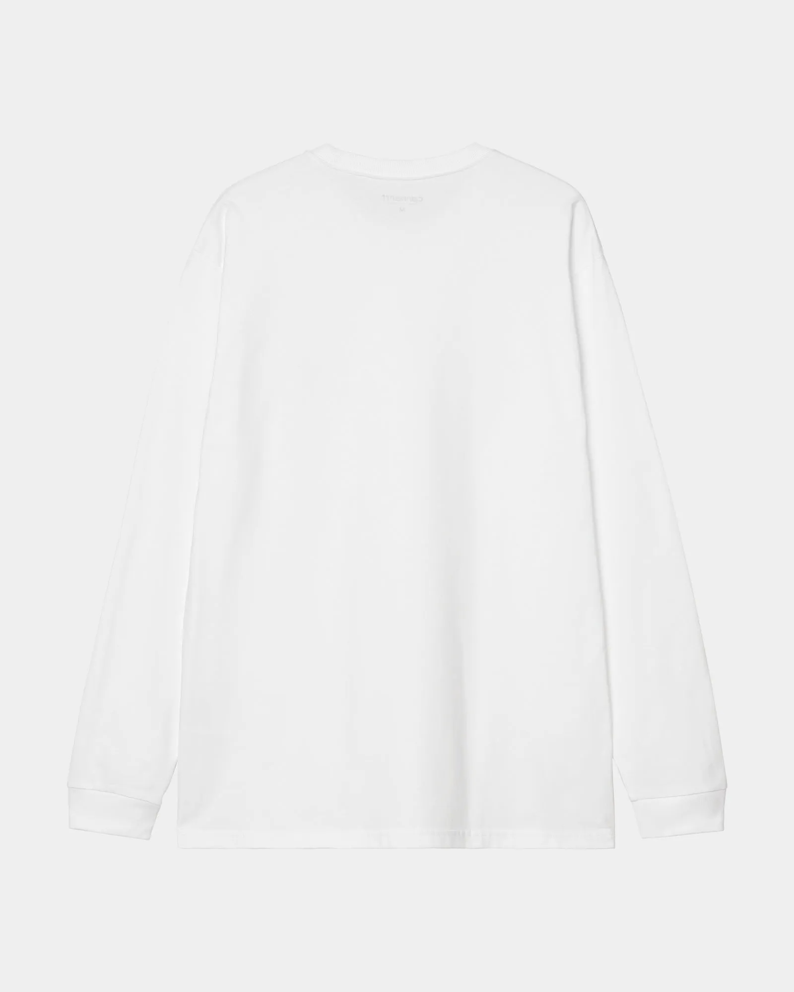 Chase Long Sleeve T-Shirt | White Carhartt WIP