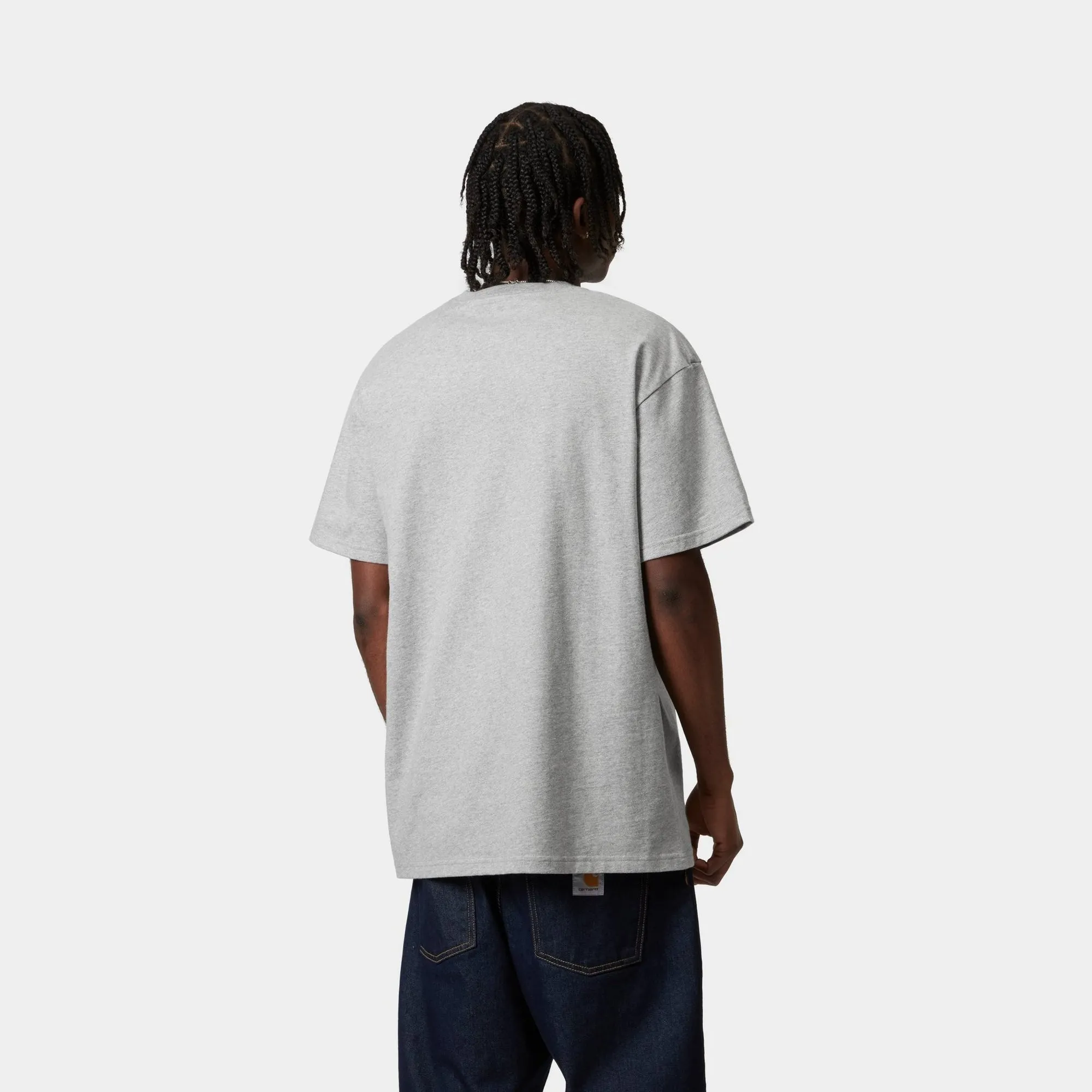 Chase T-Shirt | Grey Heather Carhartt WIP