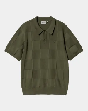 Checker Polo | Dollar Green Carhartt WIP