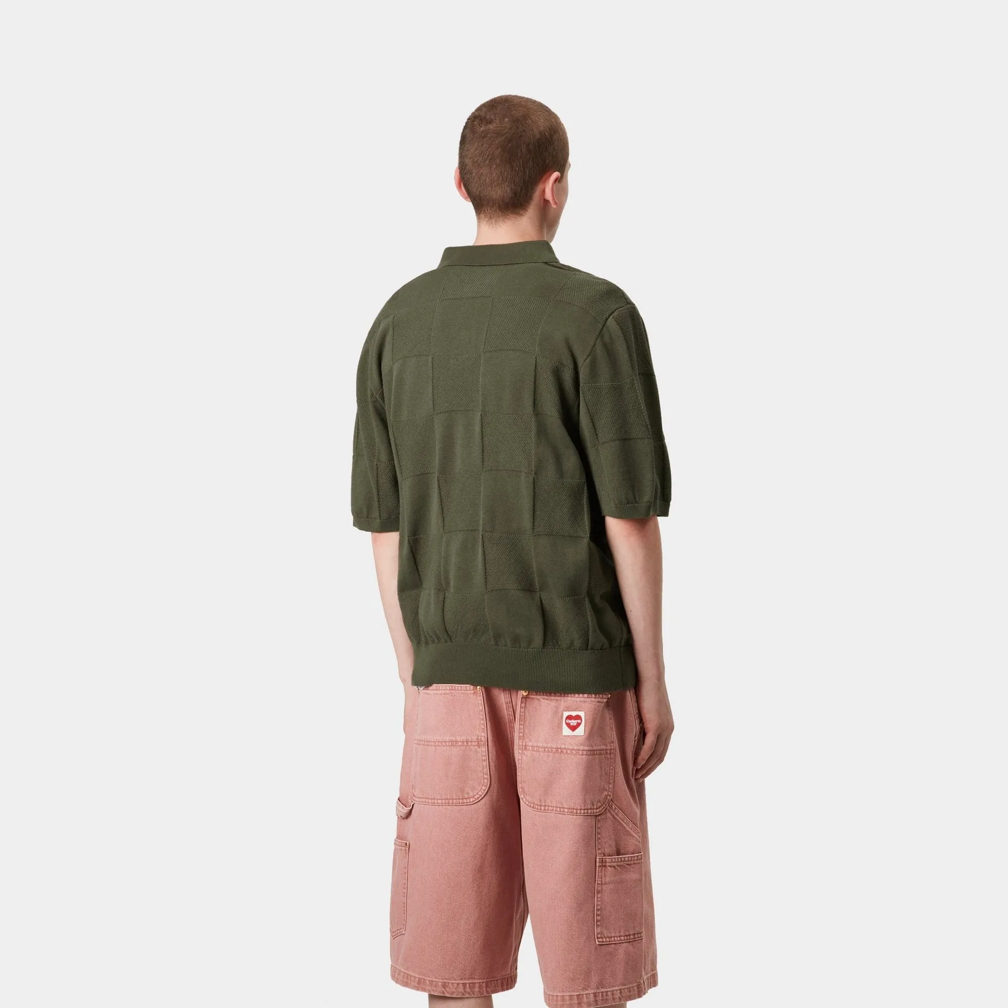 Checker Polo | Dollar Green Carhartt WIP