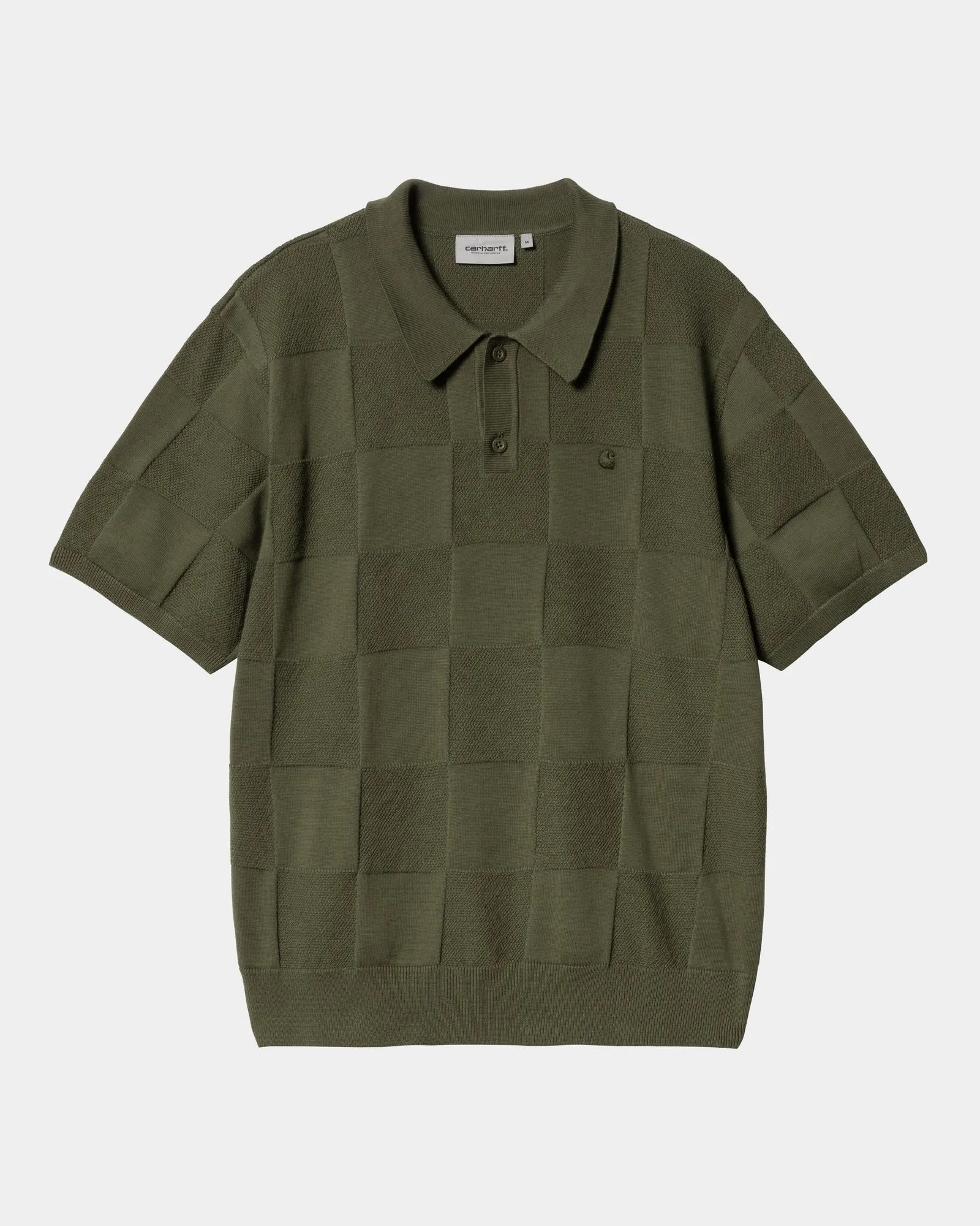 Checker Polo | Dollar Green Carhartt WIP