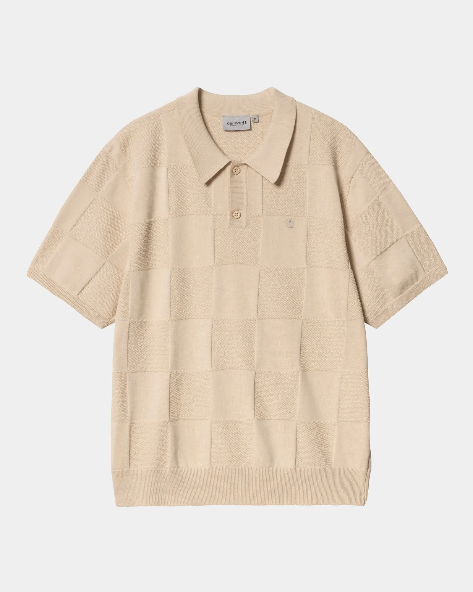 Checker Polo | Fleur De Sel Carhartt WIP