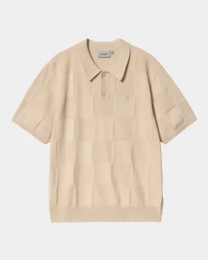 Checker Polo | Fleur De Sel Carhartt WIP