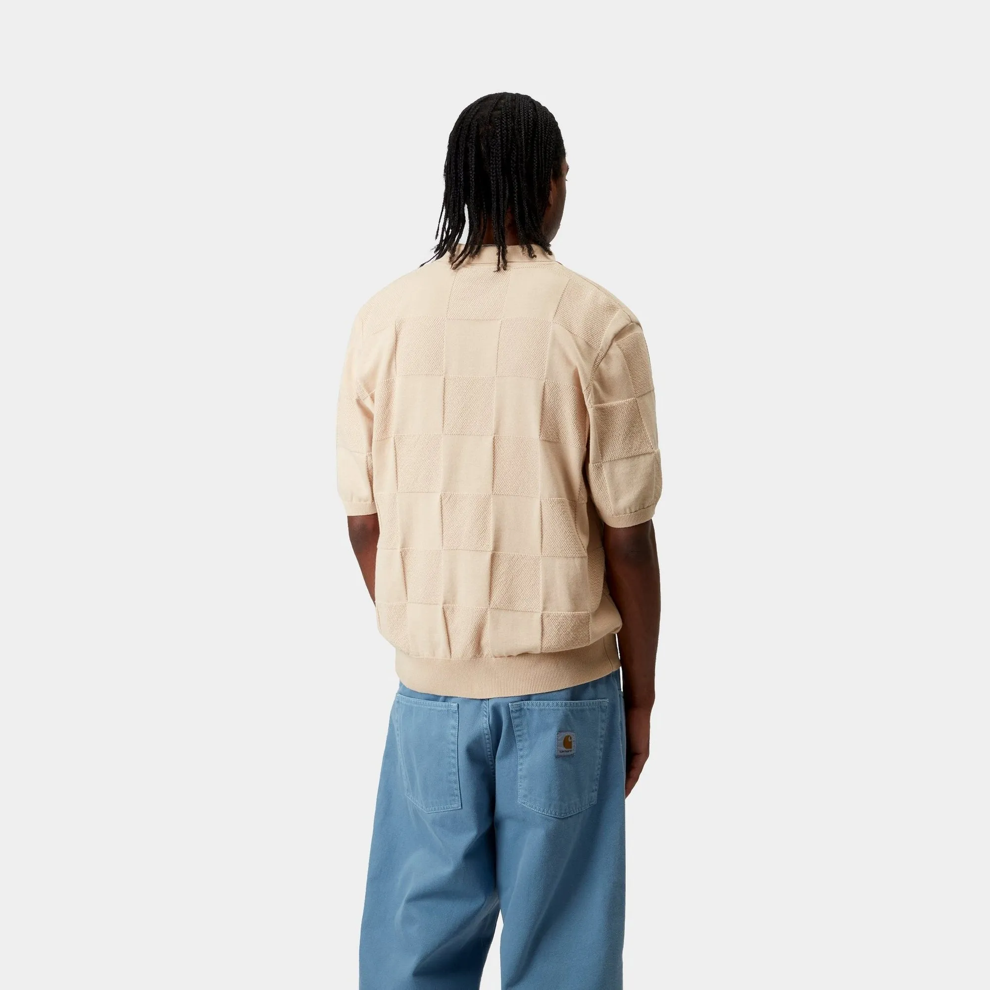 Checker Polo | Fleur De Sel Carhartt WIP