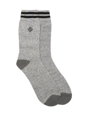 Columbia Men Grey Midweight Thermal Basic (2 Pairs) (Non Returnable)