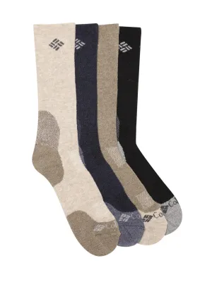 Columbia Men Navy SOCKS MN 4P CREW-BASIC WOOL (4 Pairs) (Non Returnable)