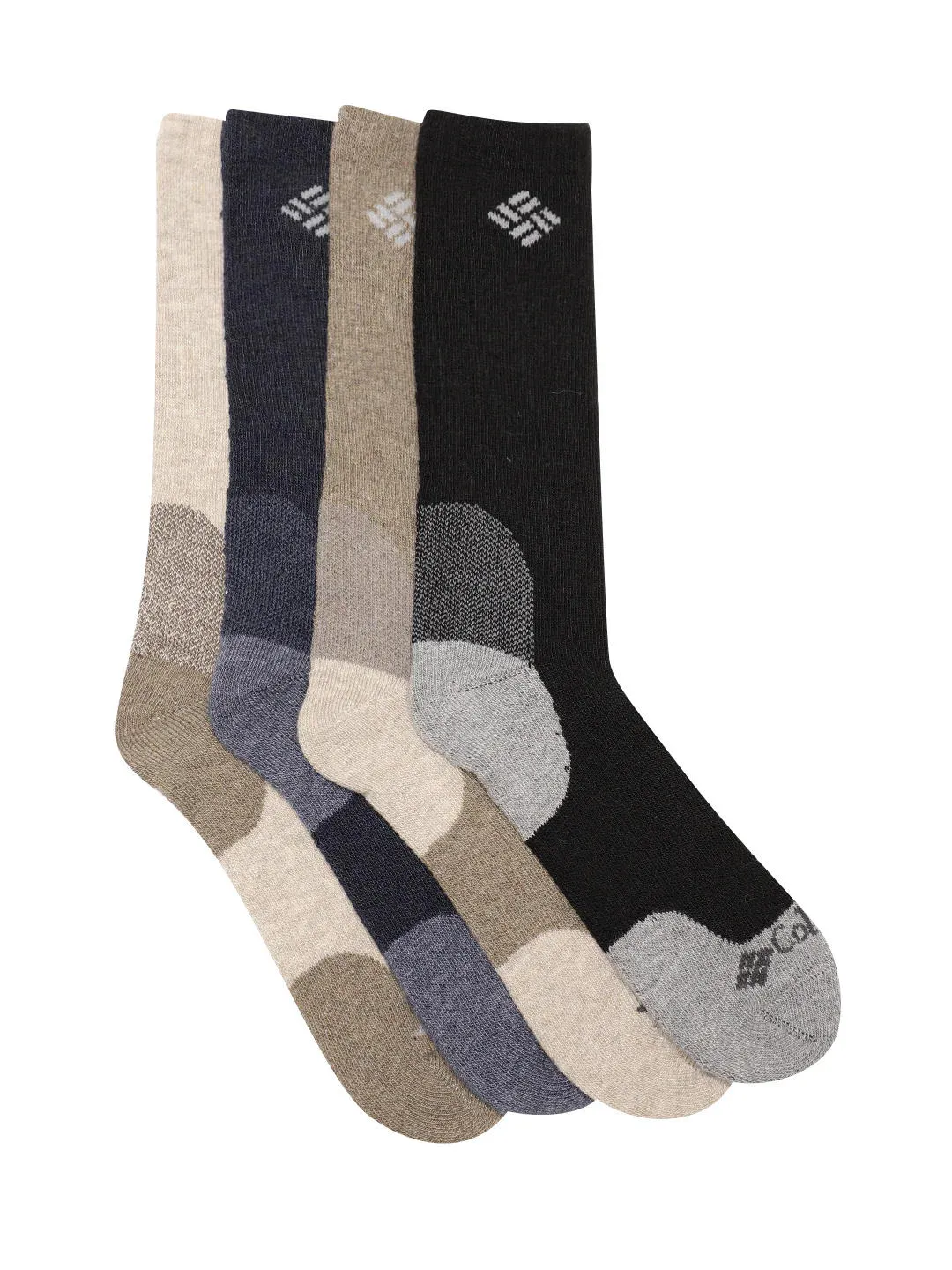 Columbia Men Navy SOCKS MN 4P CREW-BASIC WOOL (4 Pairs) (Non Returnable)