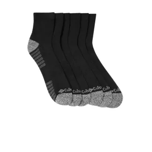 Columbia Mens Black FASHION QUARTER WITH PIQUE FOOTBED (Non Returnable)