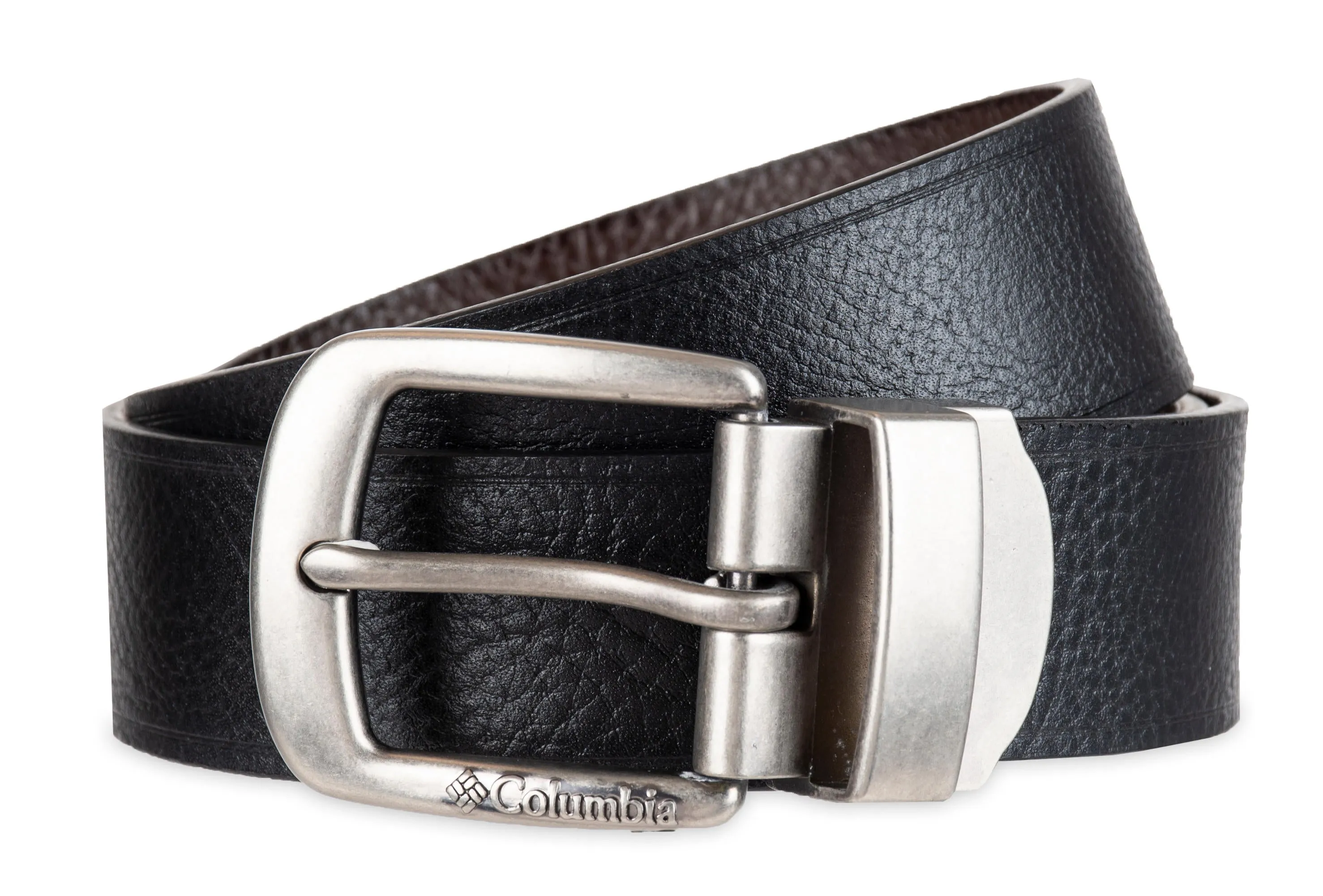 Columbia Mens Black Richland Reversible Belt