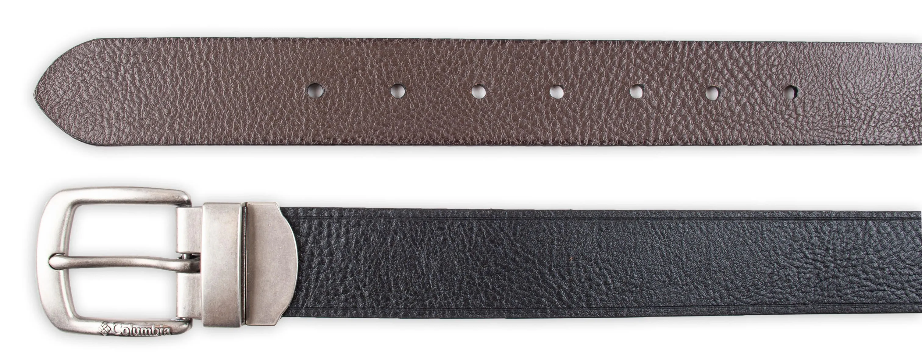 Columbia Mens Black Richland Reversible Belt