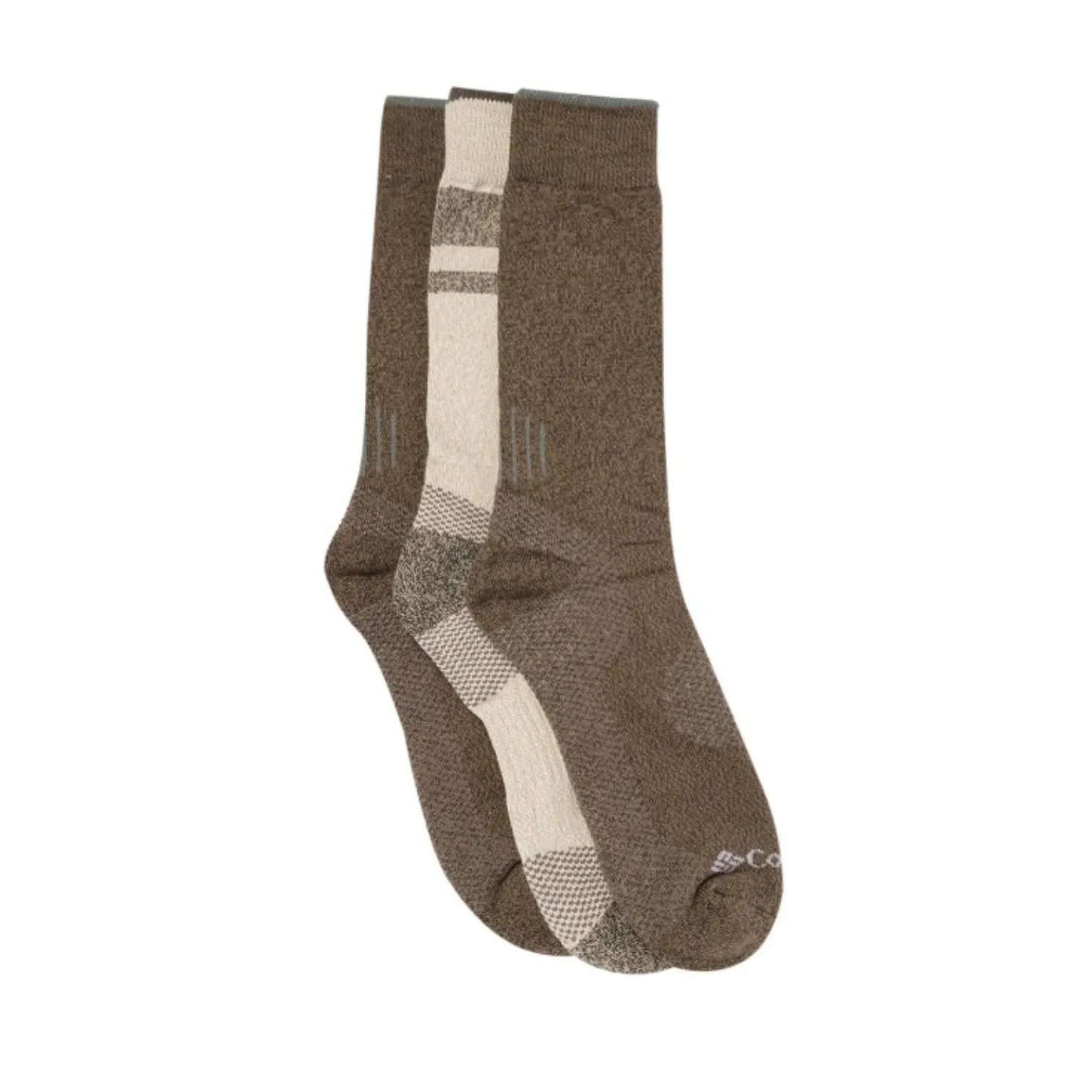Columbia Mens Brown BALANCE POINT CREW (Non Returnable)
