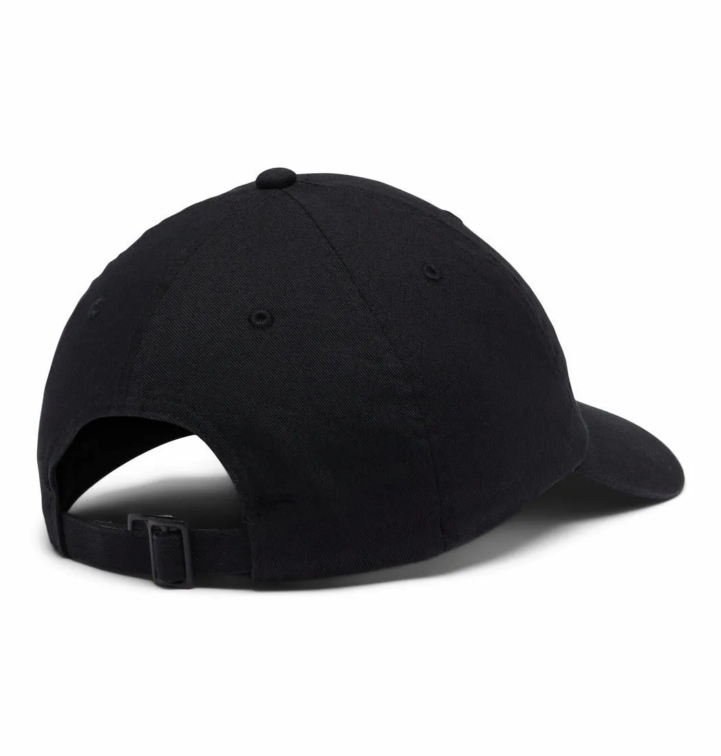 Columbia Unisex Black Columbia Logo Dad Cap