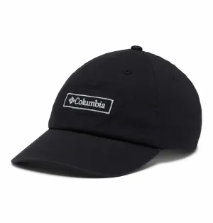 Columbia Unisex Black Columbia Logo Dad Cap