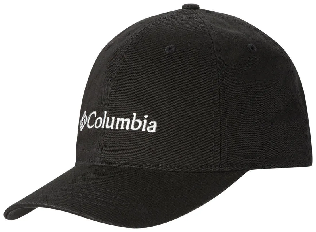 Columbia Unisex Black Columbia ROC Logo Ballcap