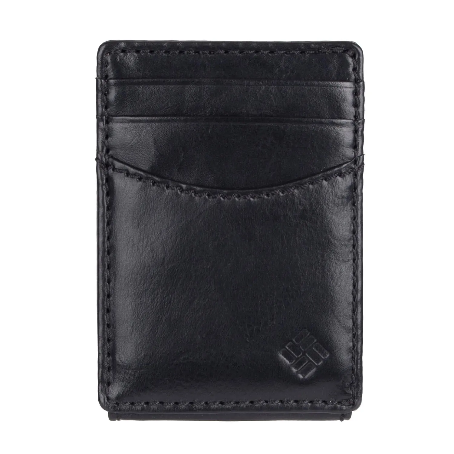Columbia Unisex Black RFID Ainsworth WIDE MAG Magnetic Front Pocket Wallet