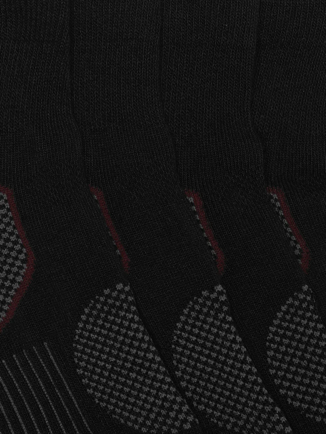 Columbia Unisex Black SOCKS MN 2P QUARTER-BALNCE PT (2 Pairs)