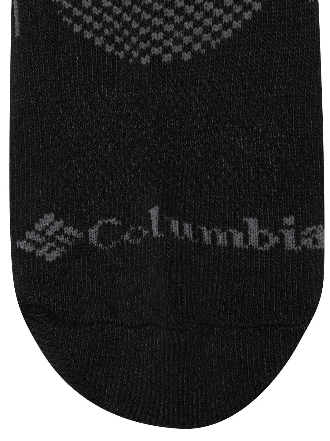 Columbia Unisex Black SOCKS MN 2P QUARTER-BALNCE PT (2 Pairs)