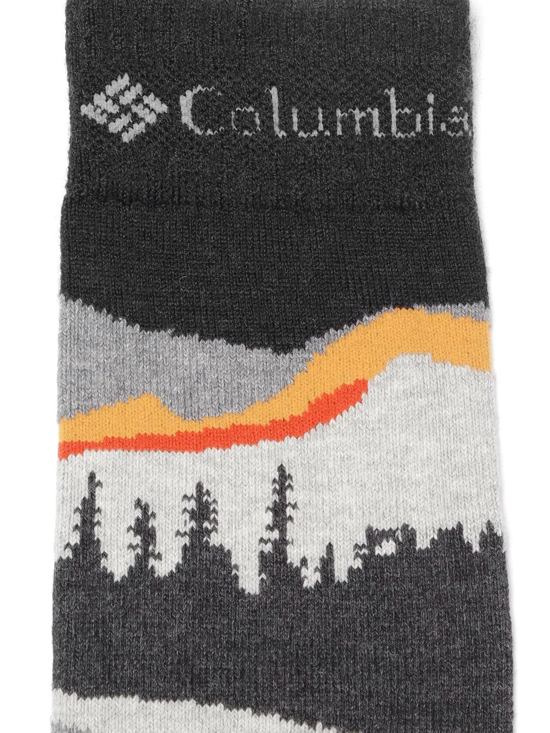 Columbia Unisex Black SOCKS UX 1PR OMNI SKI-MTN-LRG (1 Pair) (Non Returnable)