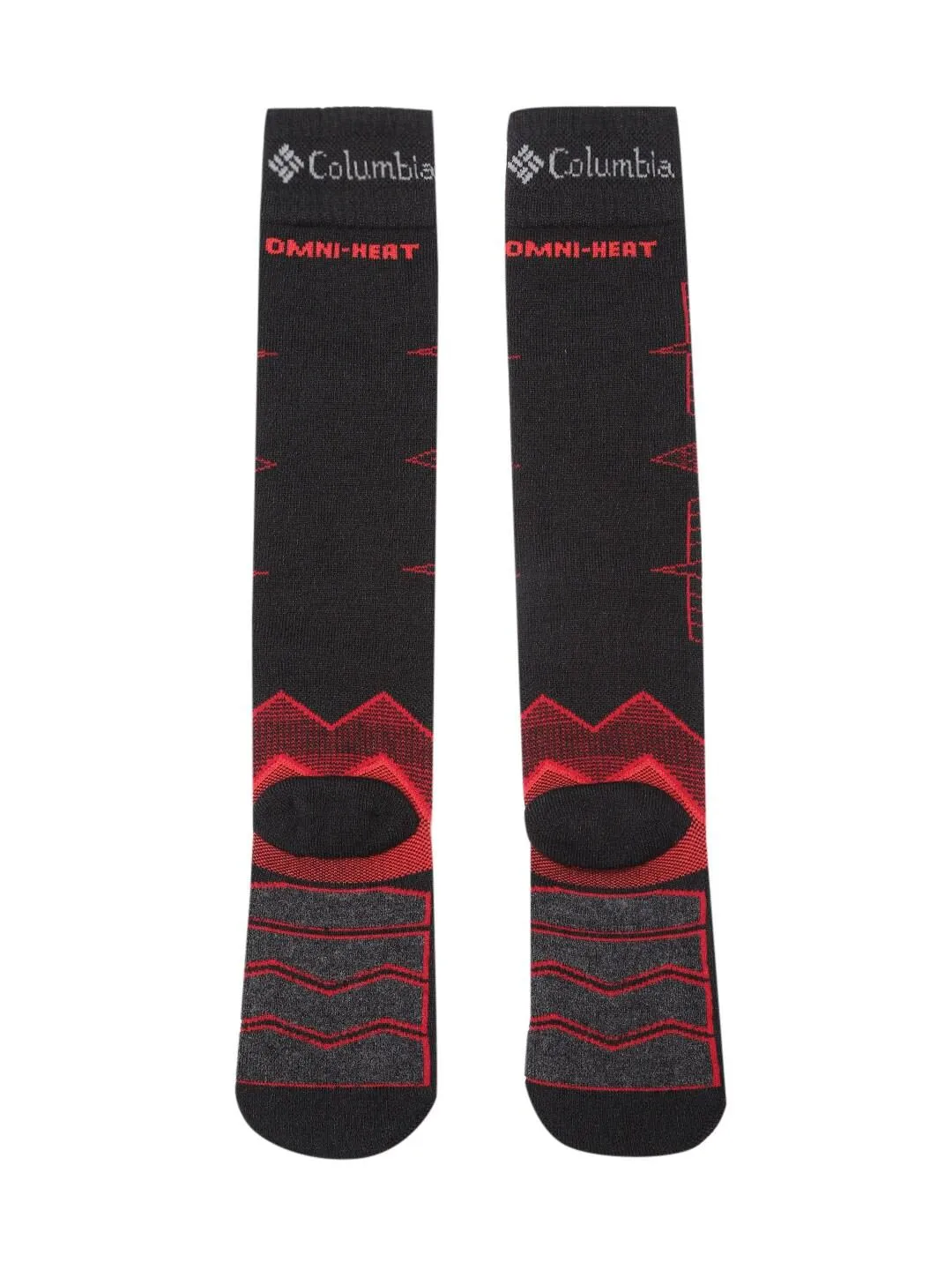 Columbia Unisex Black SOCKS UX 1PR OMNI SKI-OPT-SML (1 Pair) (Non Returnable)