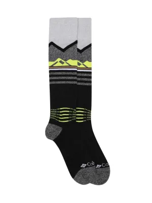 Columbia Unisex Black Thermolite ECO Mountain Ridge OTC Ski Medium Weight (1 Pair) (Non Returnable)