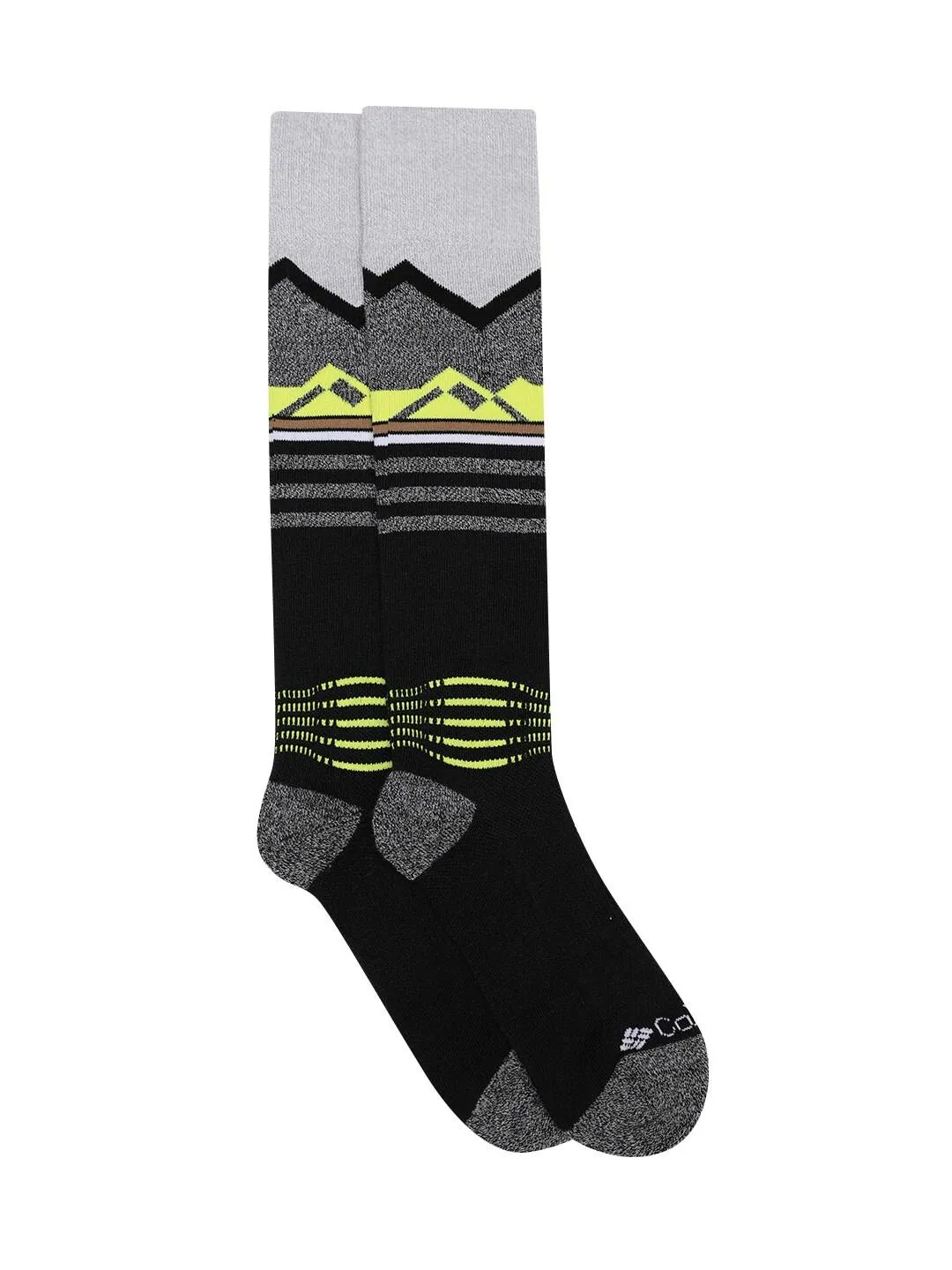 Columbia Unisex Black Thermolite ECO Mountain Ridge OTC Ski Medium Weight (1 Pair) (Non Returnable)