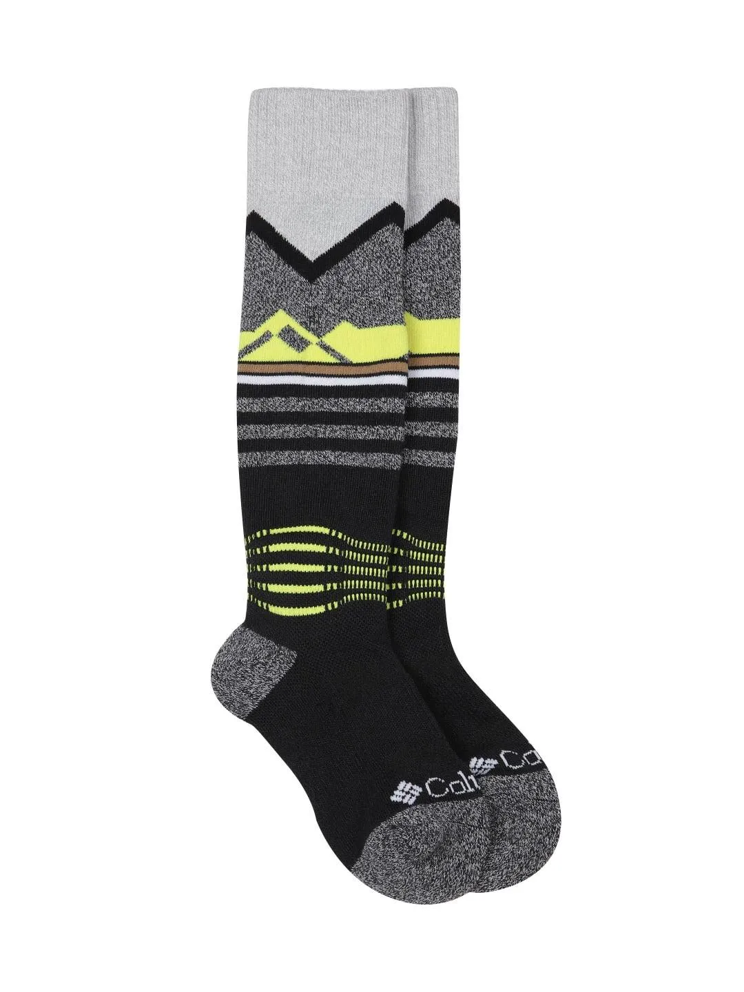 Columbia Unisex Black Thermolite ECO Mountain Ridge OTC Ski Medium Weight (1 Pair) (Non Returnable)