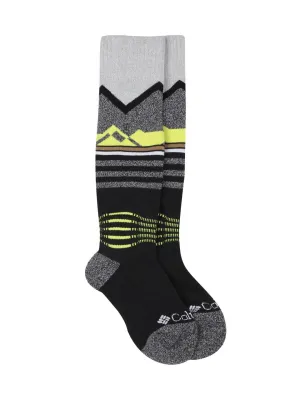 Columbia Unisex Black Thermolite ECO Mountain Ridge OTC Ski Medium Weight (1 Pair) (Non Returnable)