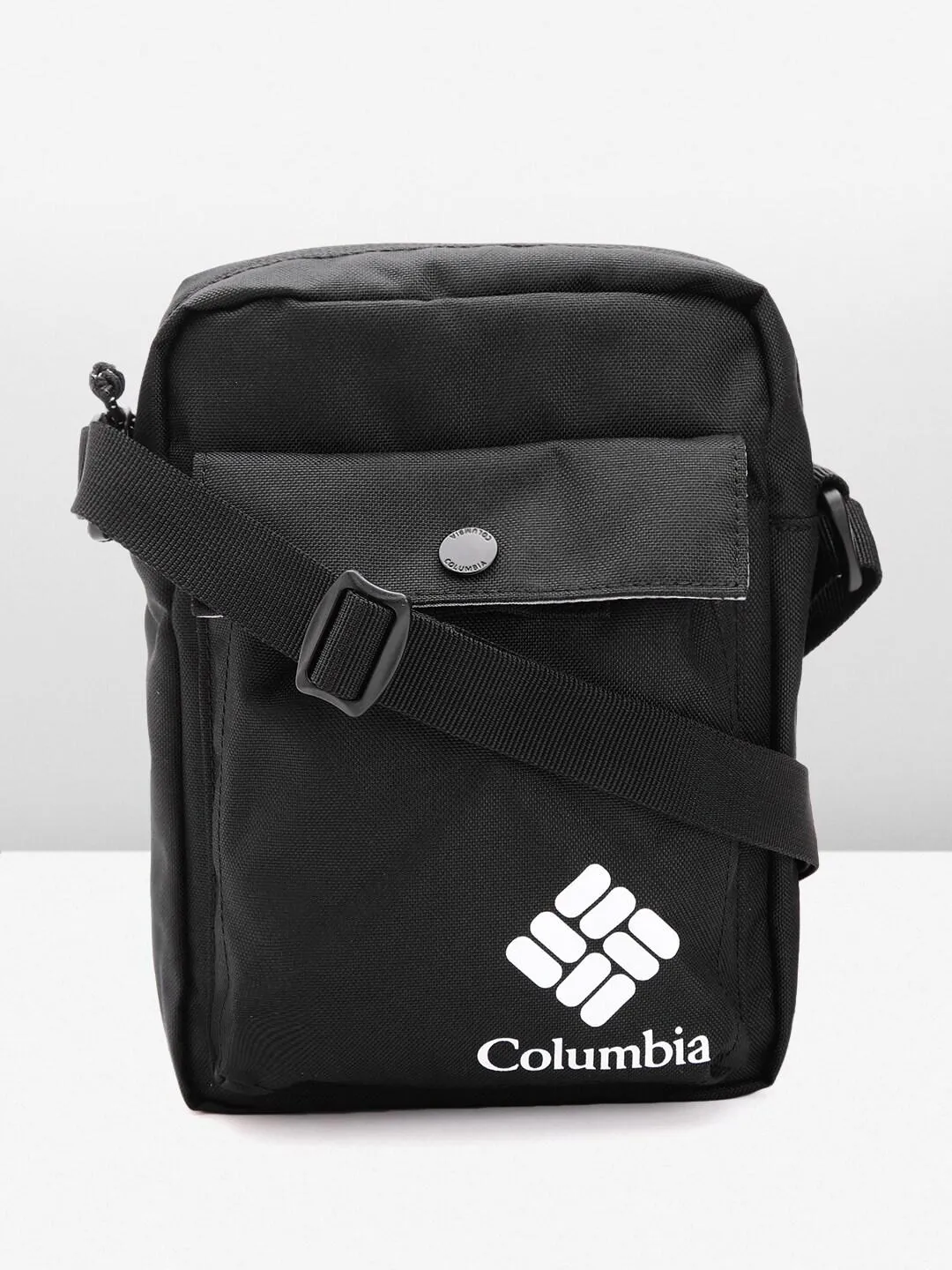 Columbia Unisex Black Zigzag Side Bag