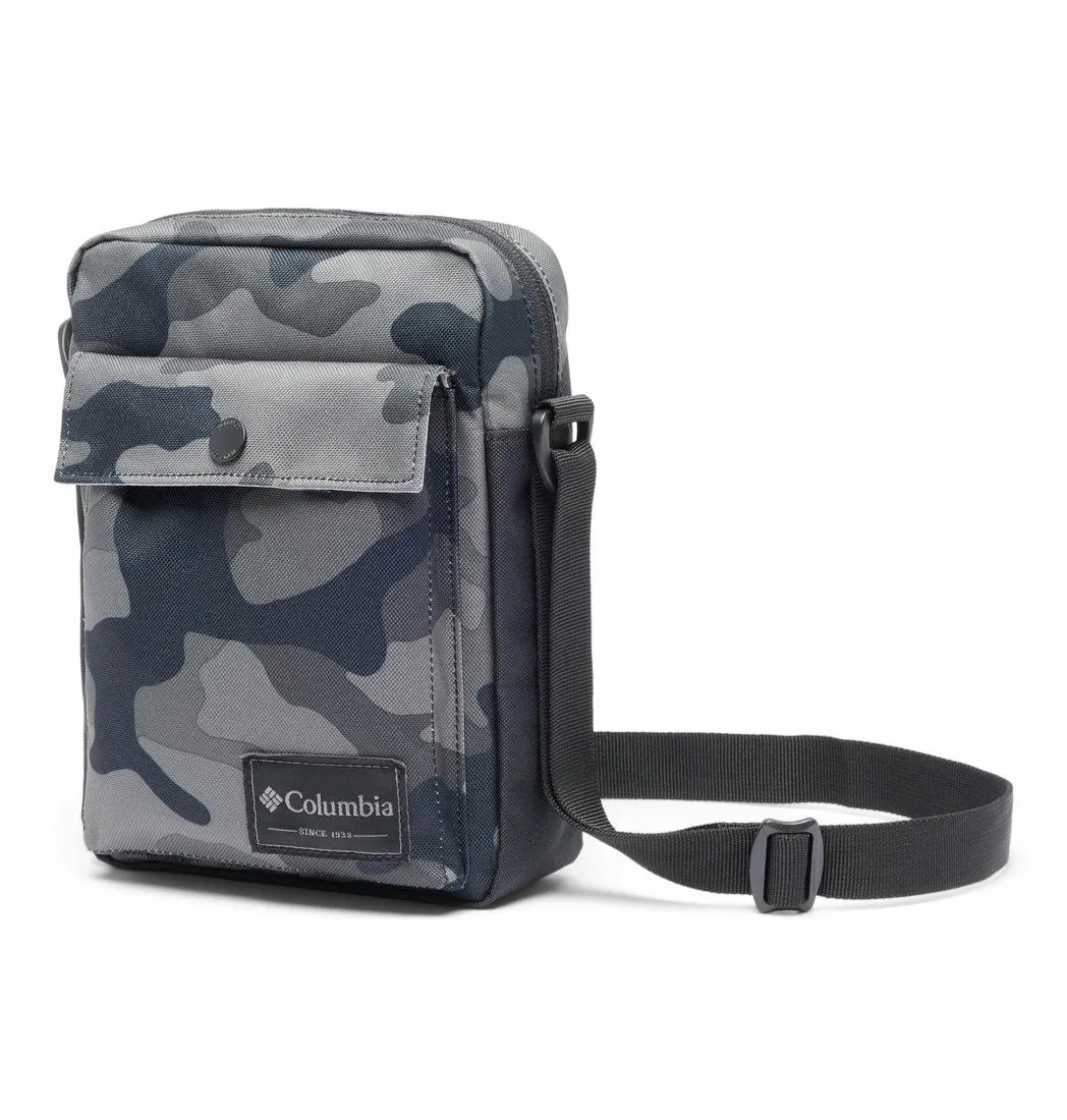 Columbia Unisex Black Zigzag Side Bag