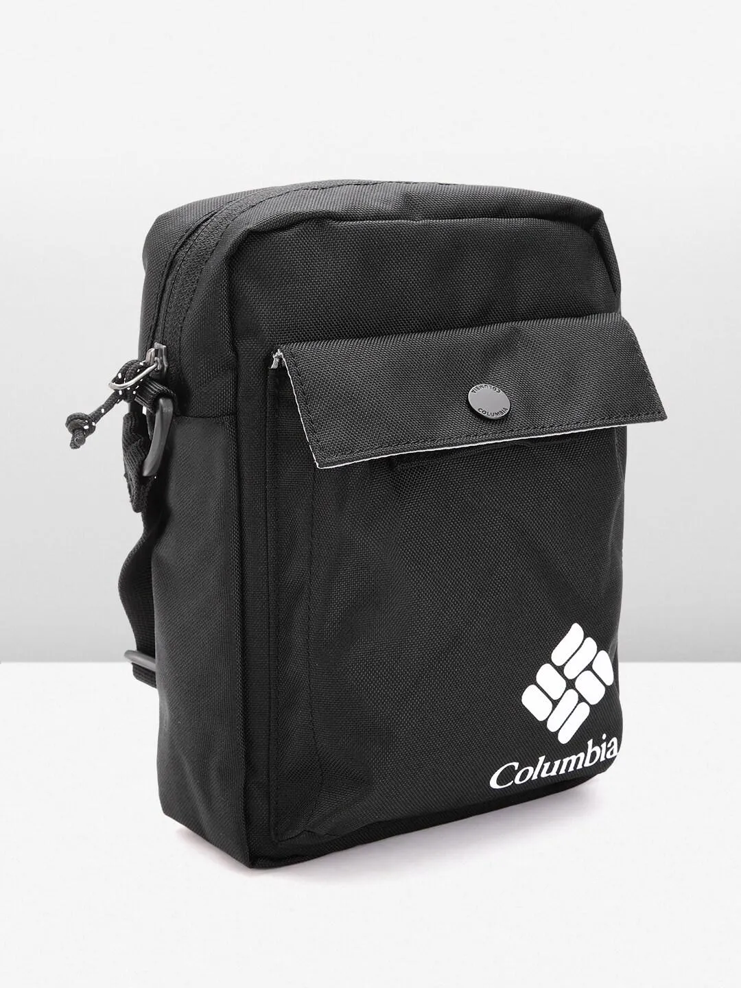 Columbia Unisex Black Zigzag Side Bag