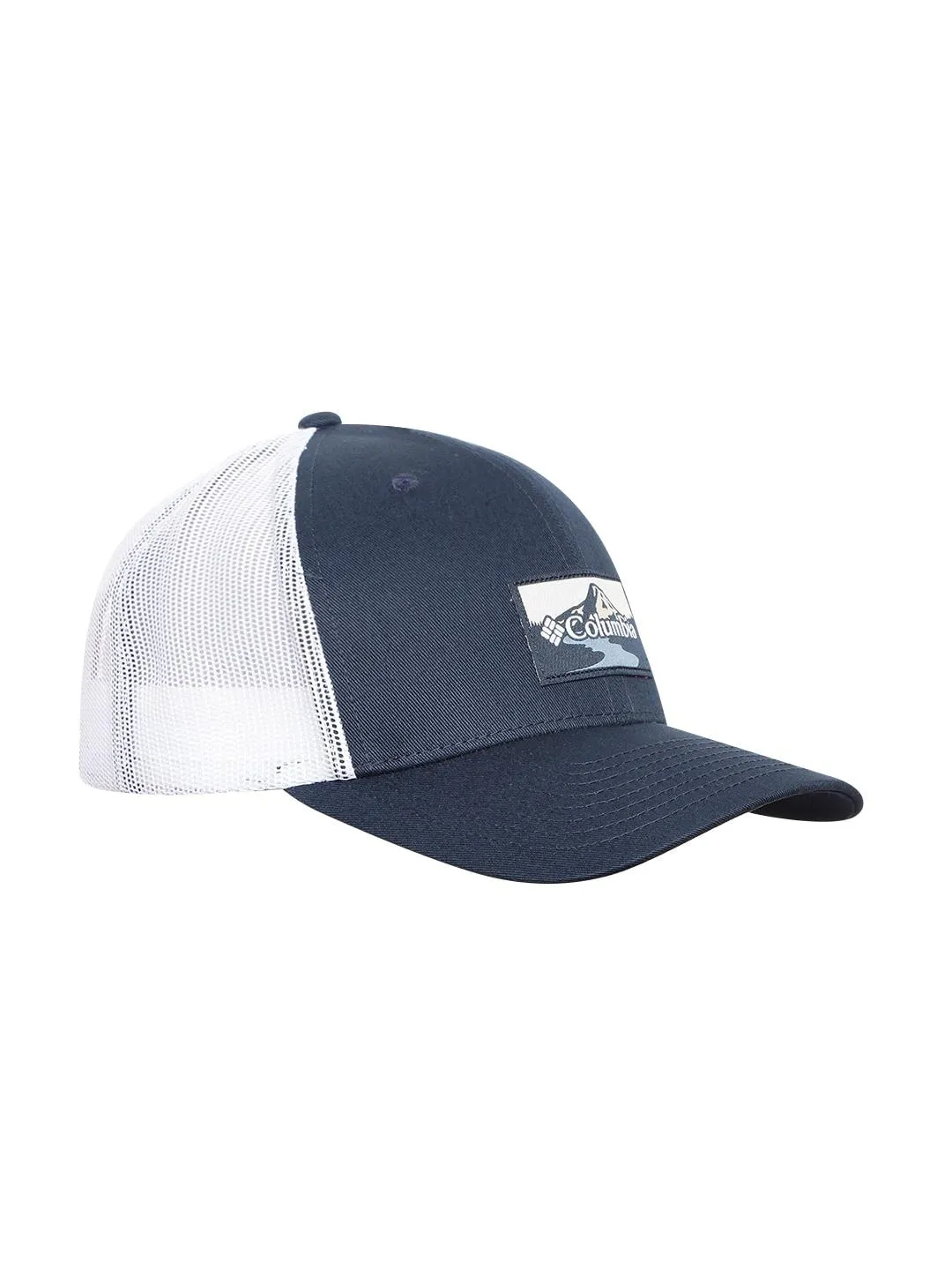 Columbia Unisex Blue Columbia Mesh Snap Back - High