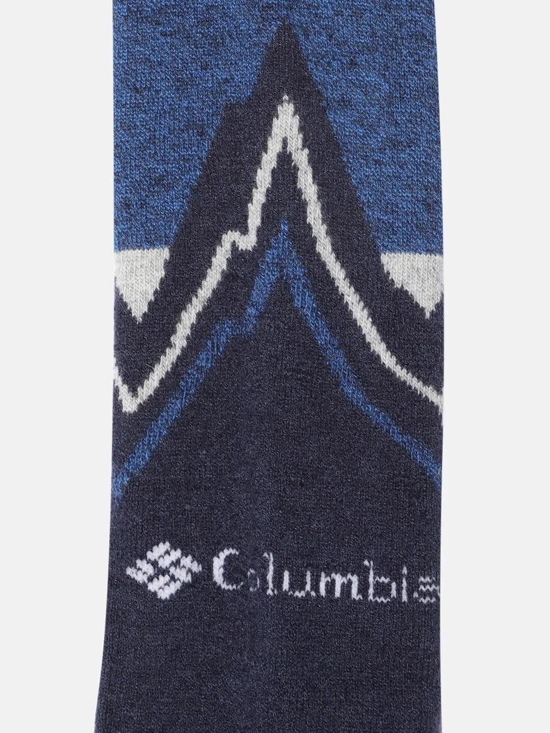 Columbia Unisex Blue SOCKS UX 1P SKI OTC/LARGE (1 Pair) (Non Returnable)