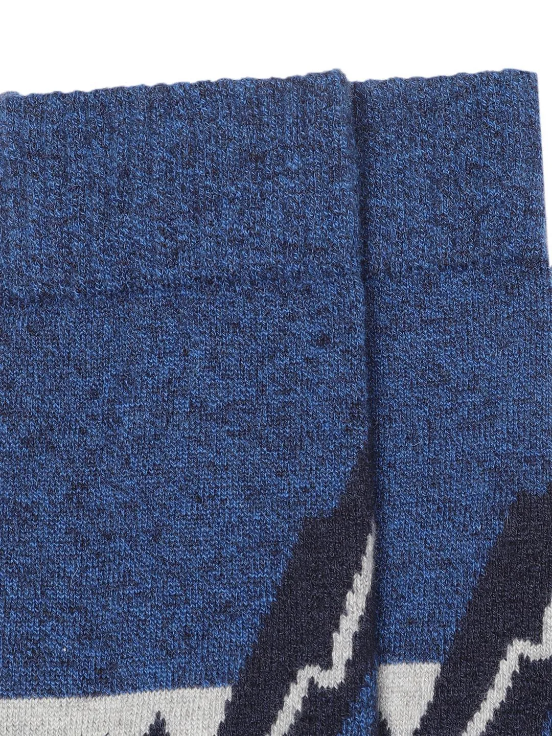Columbia Unisex Blue SOCKS UX 1P SKI OTC/LARGE (1 Pair) (Non Returnable)