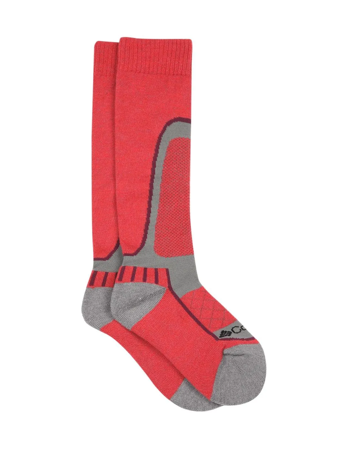Columbia Unisex Grey Ski Slope OTC Ski Mediun Weight (1 Pair) (Non Returnable)