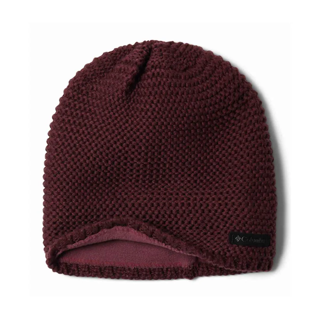 Columbia Unisex Maroon Cascade Peak Beanie