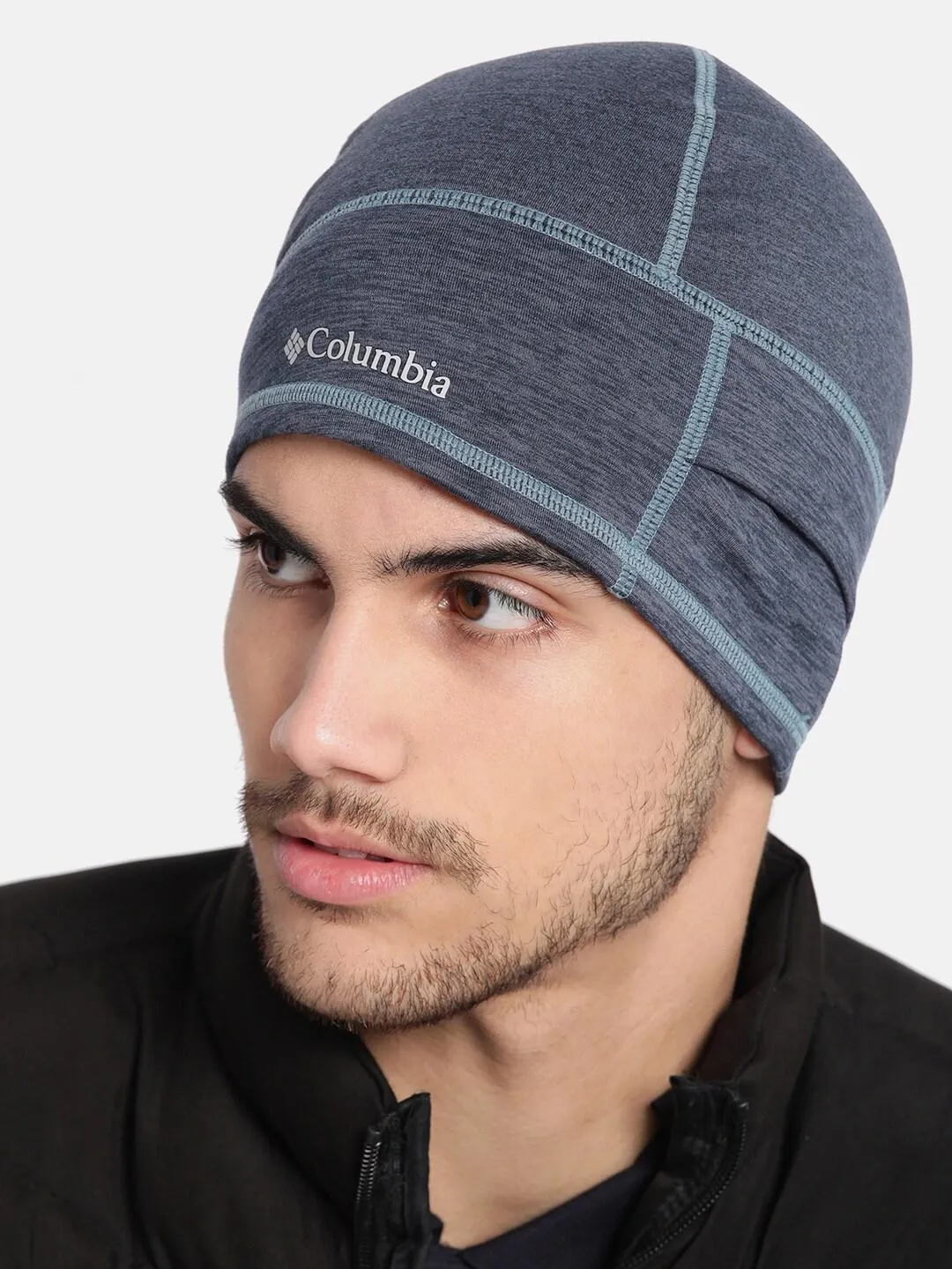 Columbia Unisex Navy Blue Infinity Trail Beanie