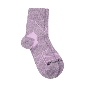 Columbia Unisex Purple HIKE QUARTER MEDIUM WEIGHT (Non Returnable)