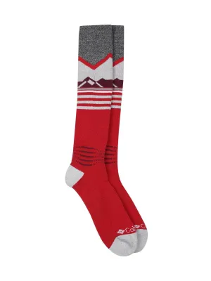Columbia Unisex Red SOCKS UX 1P HIK CRW-MD WT-MED (1 Pair) (Non Returnable)