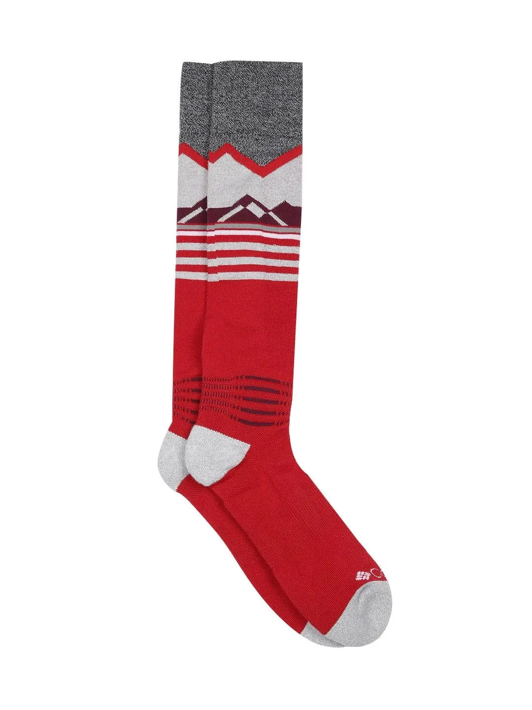 Columbia Unisex Red SOCKS UX 1P HIK CRW-MD WT-MED (1 Pair) (Non Returnable)