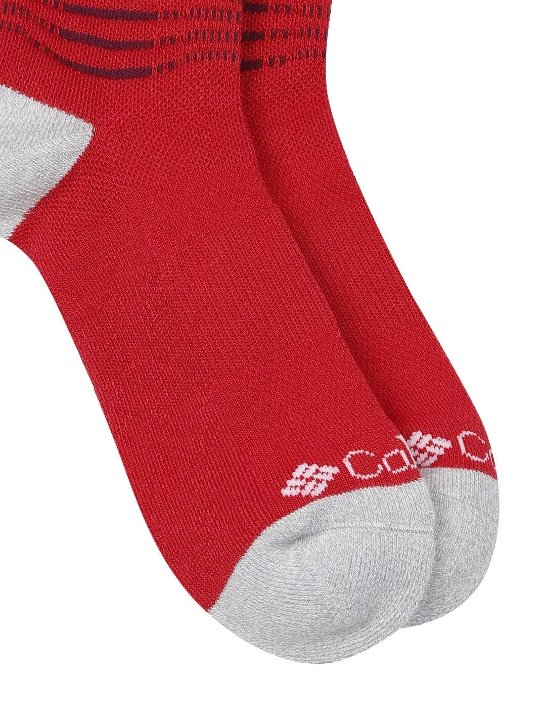 Columbia Unisex Red SOCKS UX 1P SKI OTC/LRG (1 Pair) (Non Returnable)