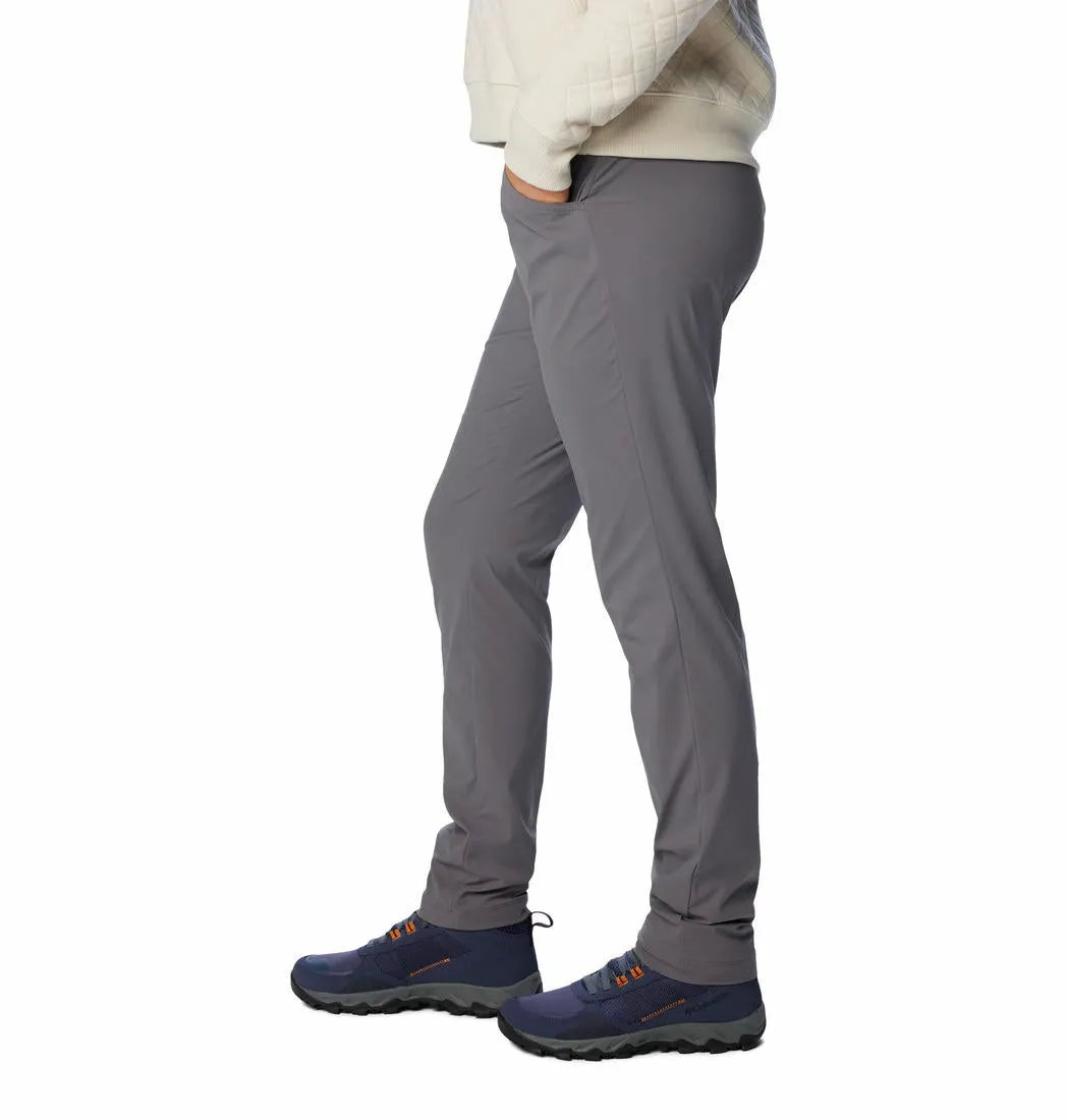 Columbia Women Grey Omni-Shield Anytime Pull On Pant