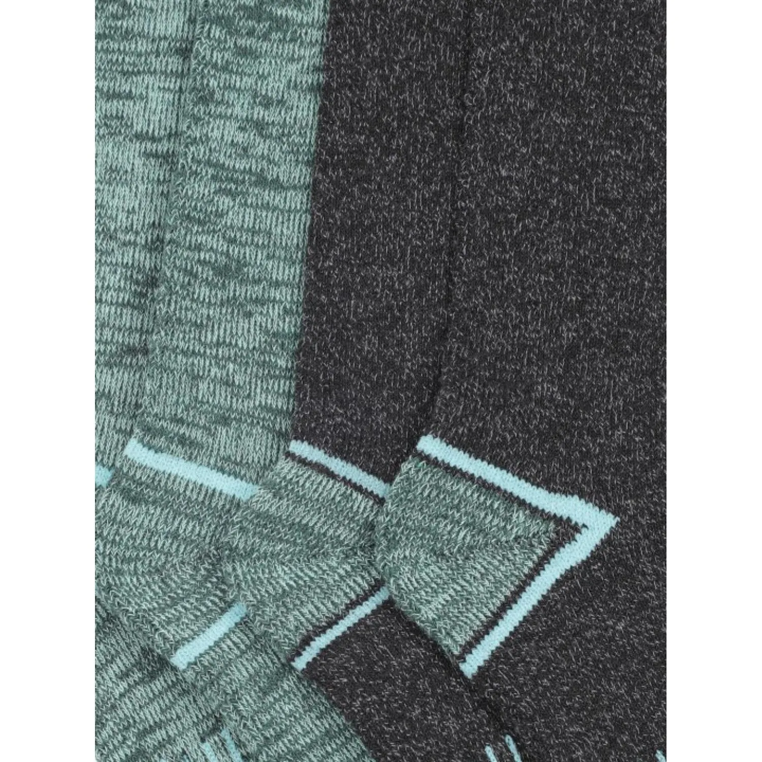 Columbia Womens Multi MOISTURE CONTROL SPACE DYE 4PP CREW (Non Returnable)