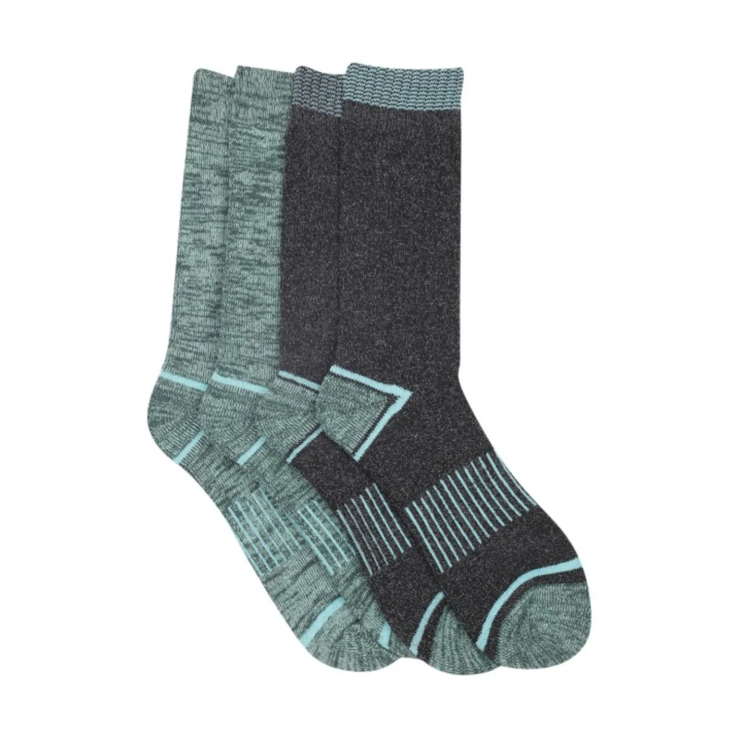 Columbia Womens Multi MOISTURE CONTROL SPACE DYE 4PP CREW (Non Returnable)